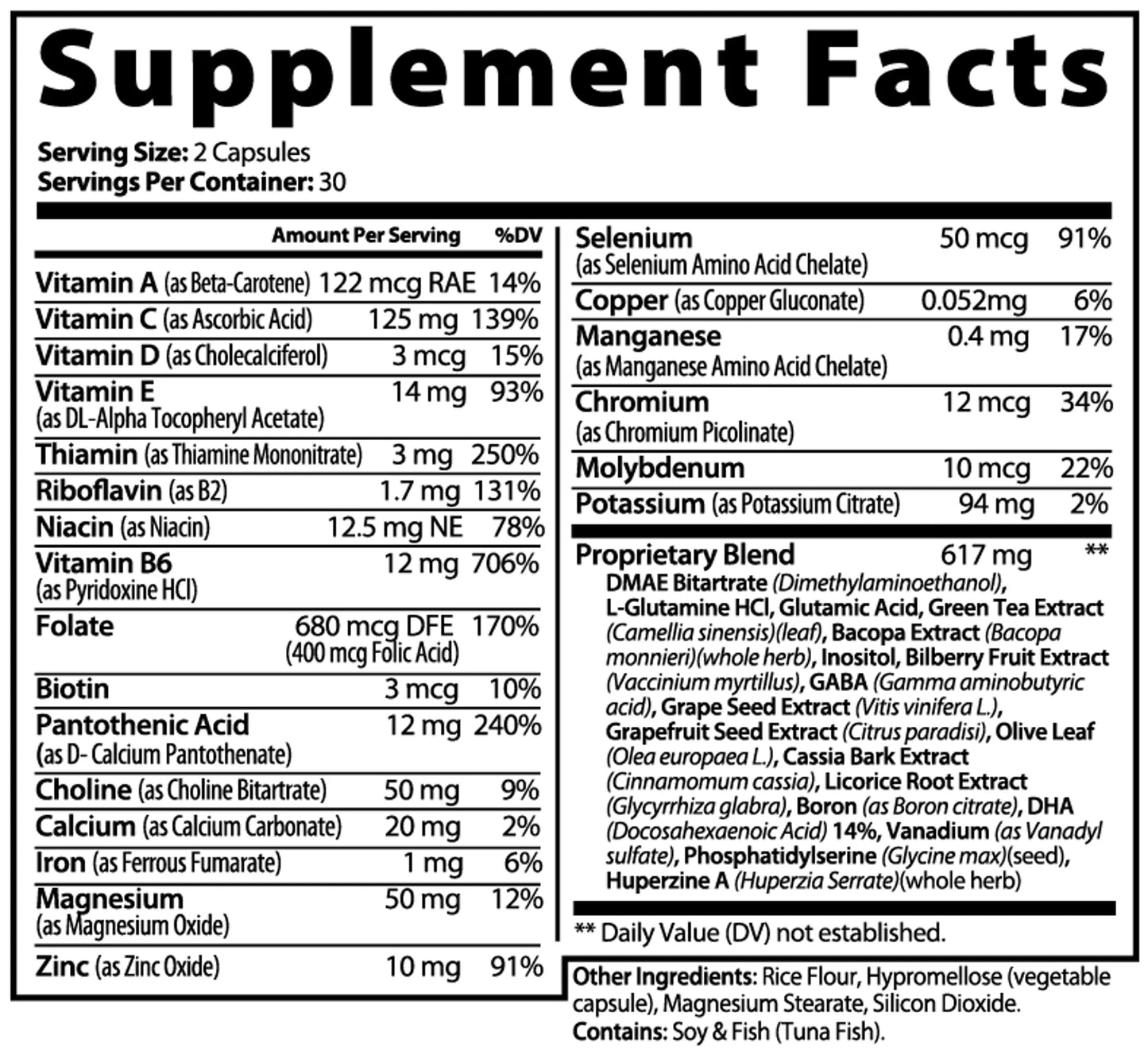 NVNQA Focus & Memory Formula