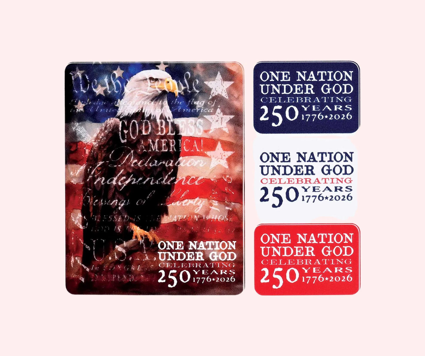 Sticker Eagle Celebrating 250 Years