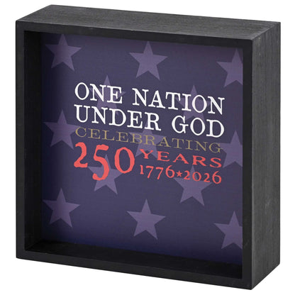 Tabletop 2 Sided Celebrating 250 Years