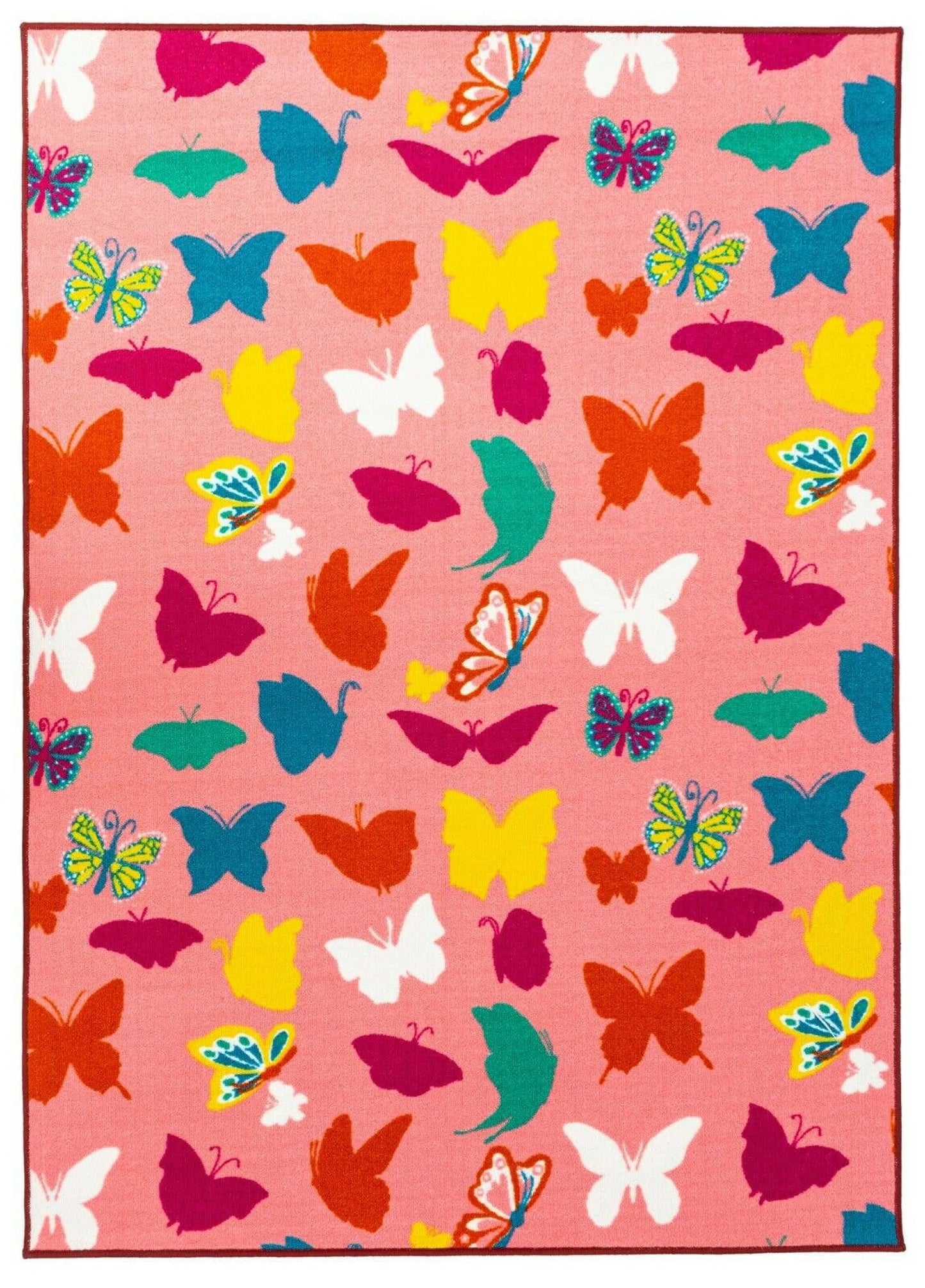 Alphabet Animals Kids Fun Play Mat Reversible Rug