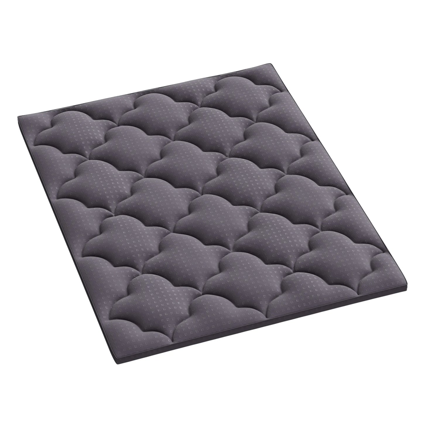 Dark Cotton Full Double Mattress Topper