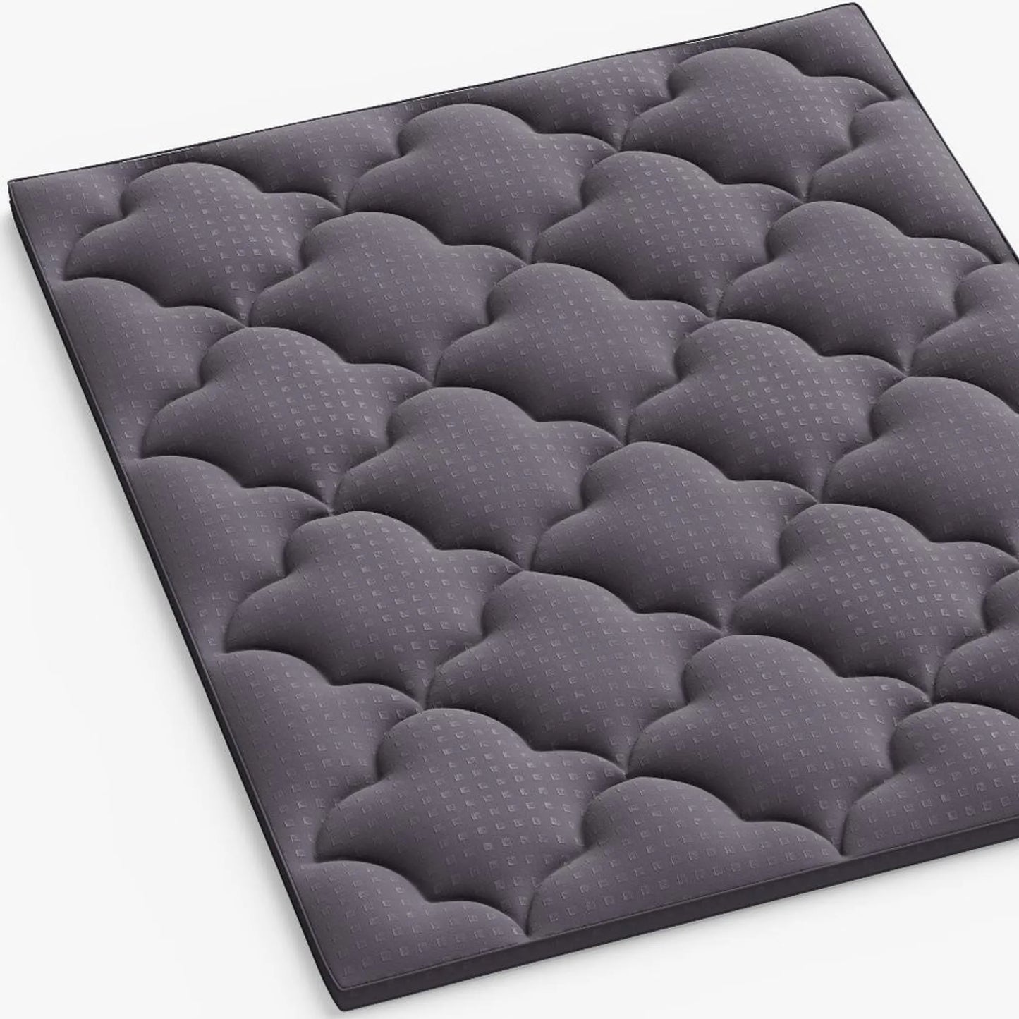 Dark Cotton Full Double Mattress Topper