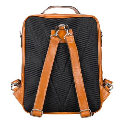 Elmira Leather Laptop Backpack for Men and Women