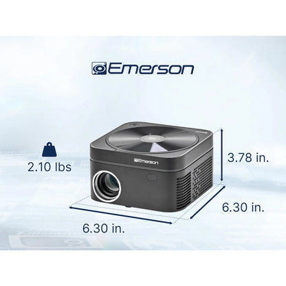Home Theater LCD Projector Combo with Built-In DVD Player