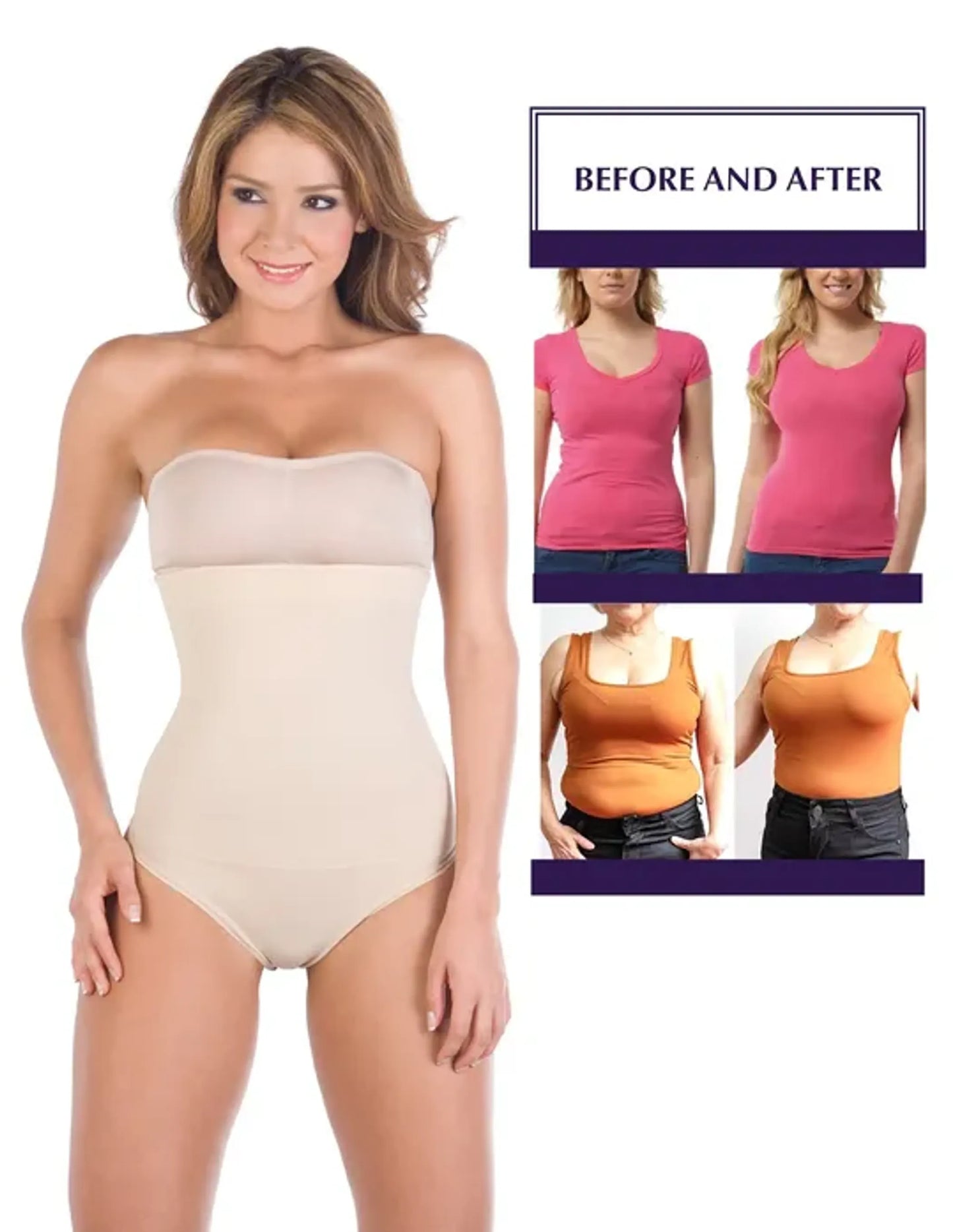Siluet PR Panty Style Strapless Body Shaper