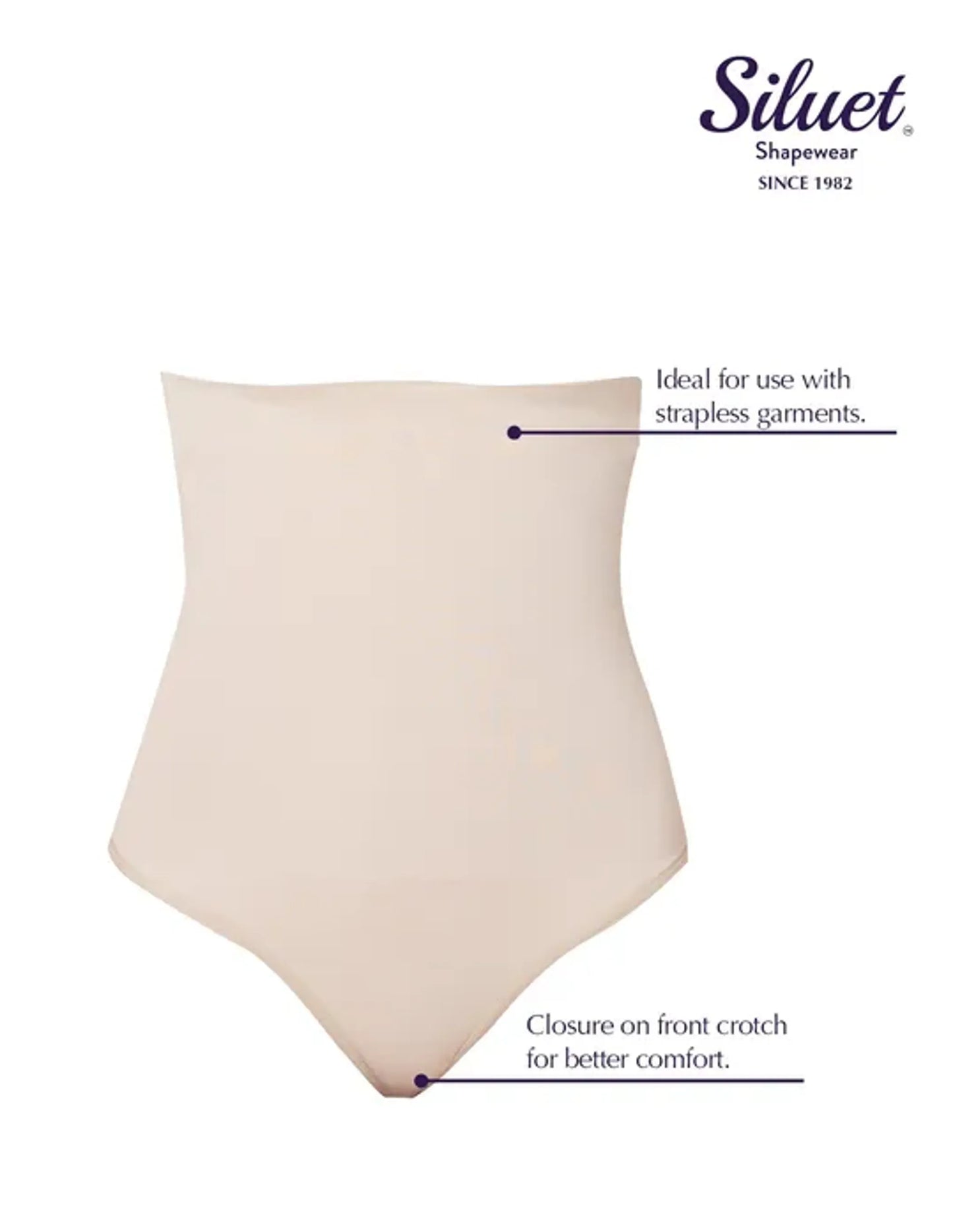 Siluet PR Panty Style Strapless Body Shaper