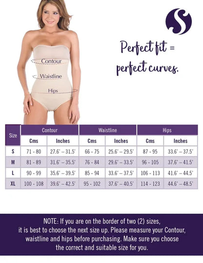 Siluet PR Panty Style Strapless Body Shaper