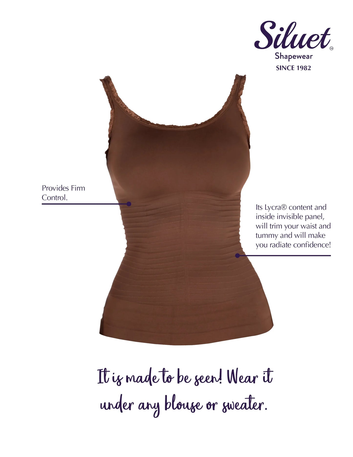 T Glamour Seamless Shaping Camisole for Exterior Use