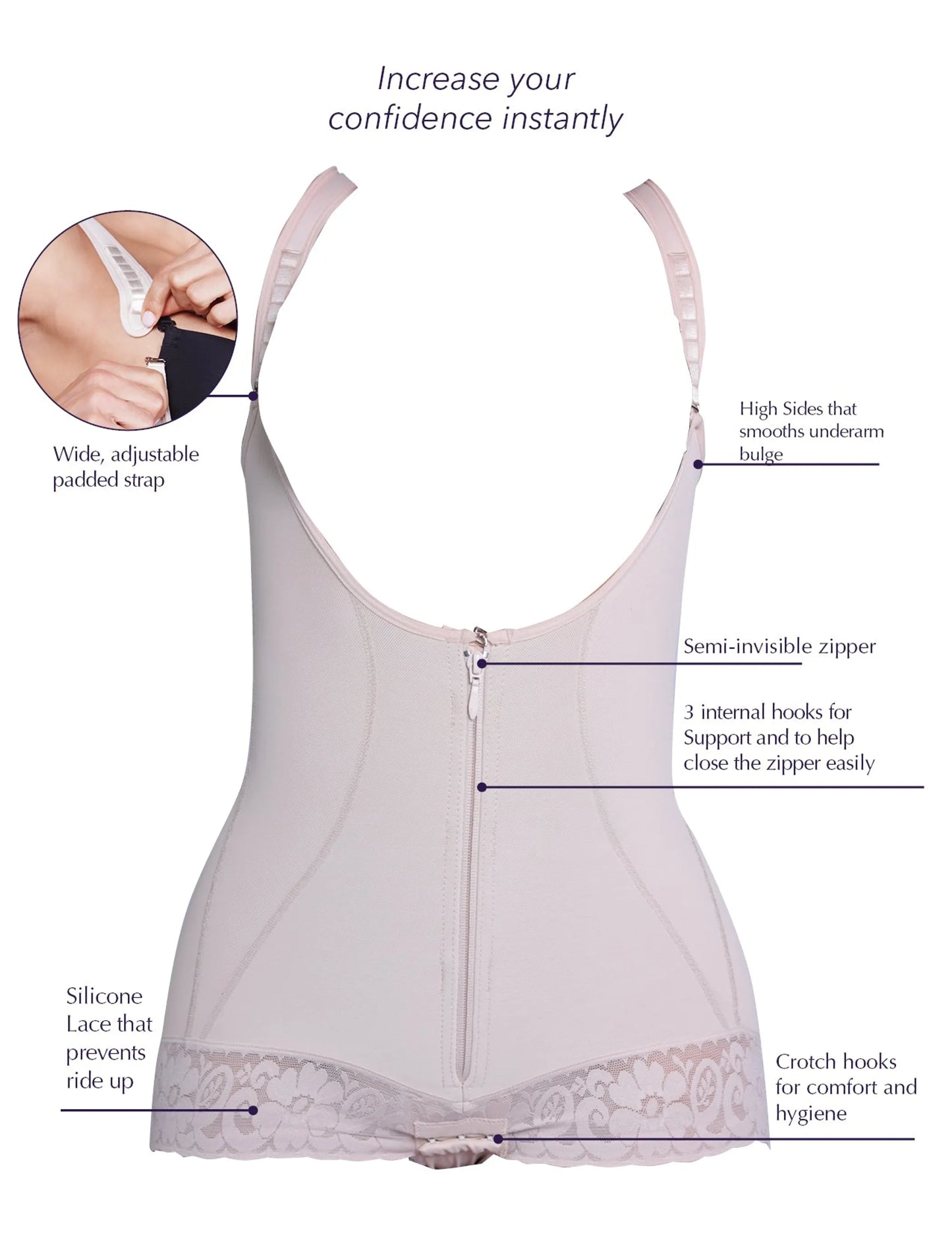 Siluet  Braless Body Shaper Briefs