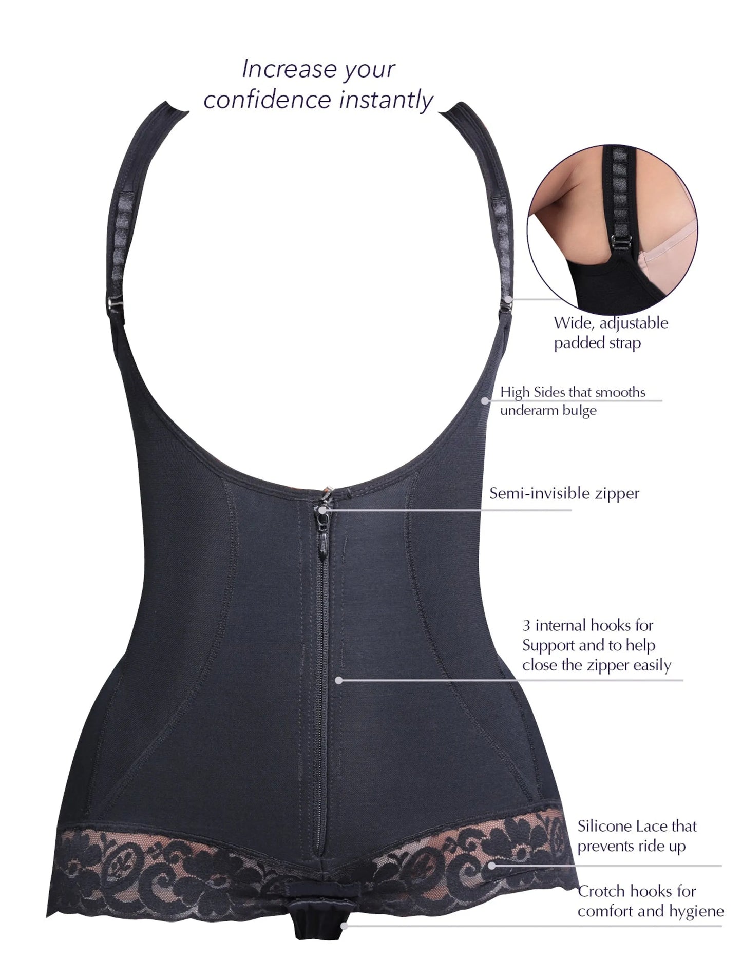Siluet  Braless Body Shaper Briefs
