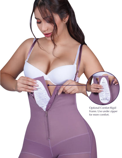 Siluet PL Postpartum Mid-Thigh Full Body Shaper with abdominal reinforcement
