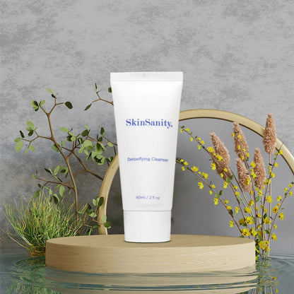 SkinSanity Detoxifying Facial Morning Cleanser 2 fl oz