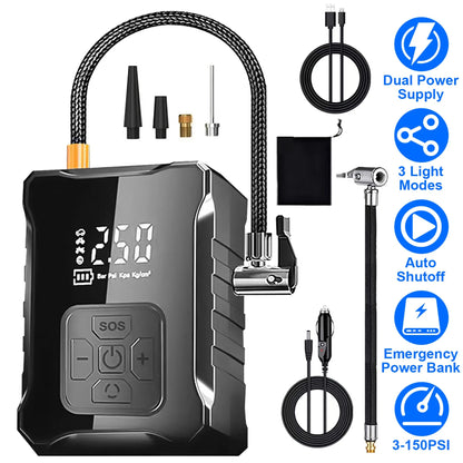 150PSI Cordless Tire Inflator