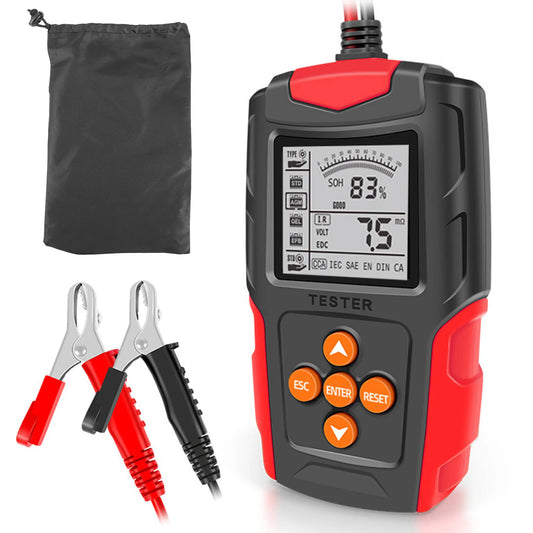 12V 24V Car Battery Tester Automotive Cranking Charging