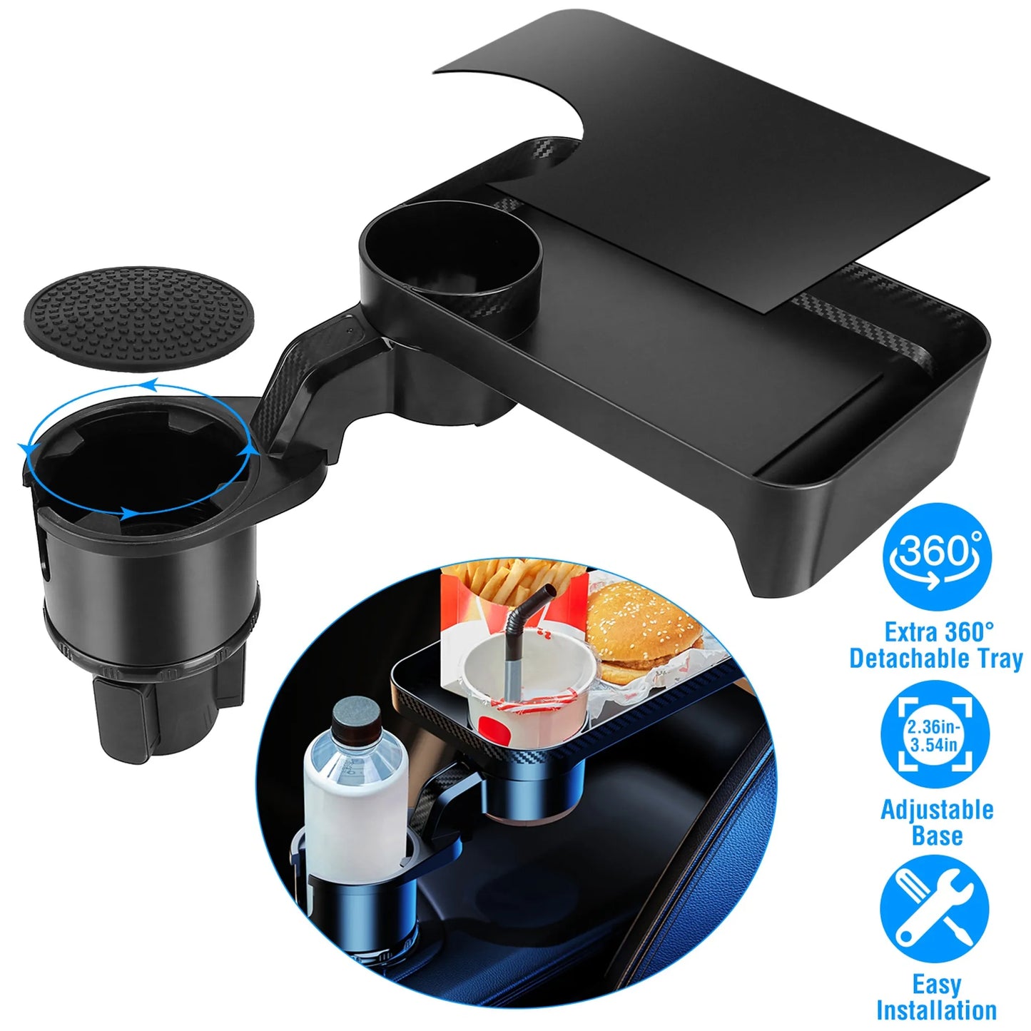 Car Cup Holder Tray
