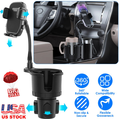 2 In 1 Car Cup Phone Holder