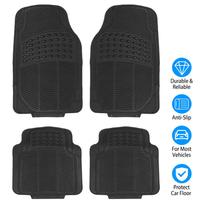 4Pcs Automotive Floor Mats