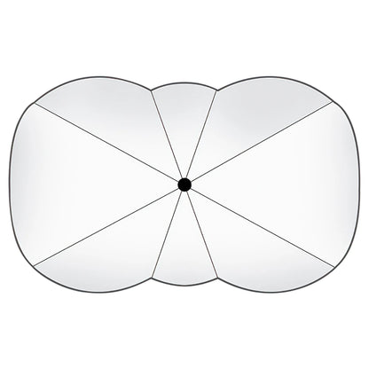 57x33In Foldable Car Sun Umbrella Universal