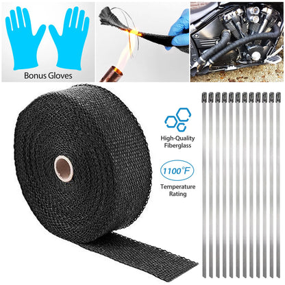 2" 50FT Exhaust Heat Wrap