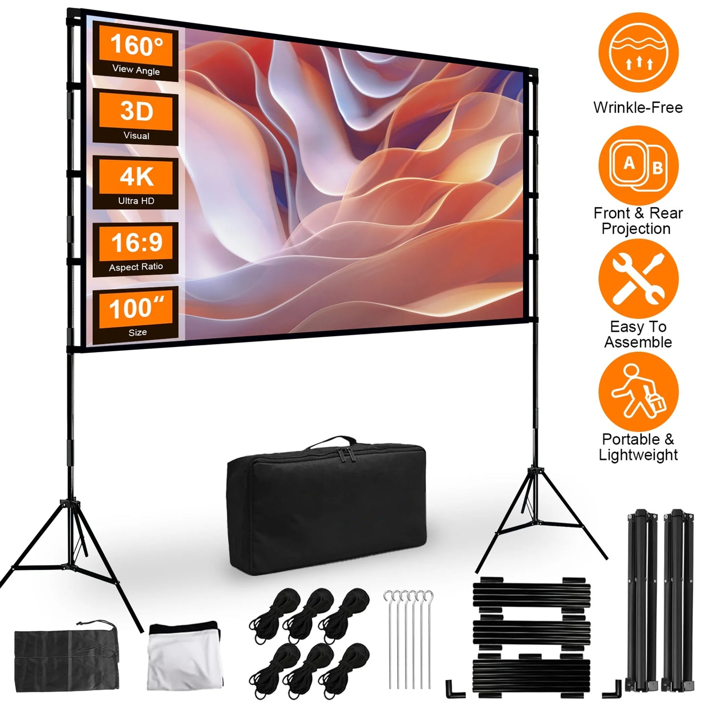 100inch Projector Screen