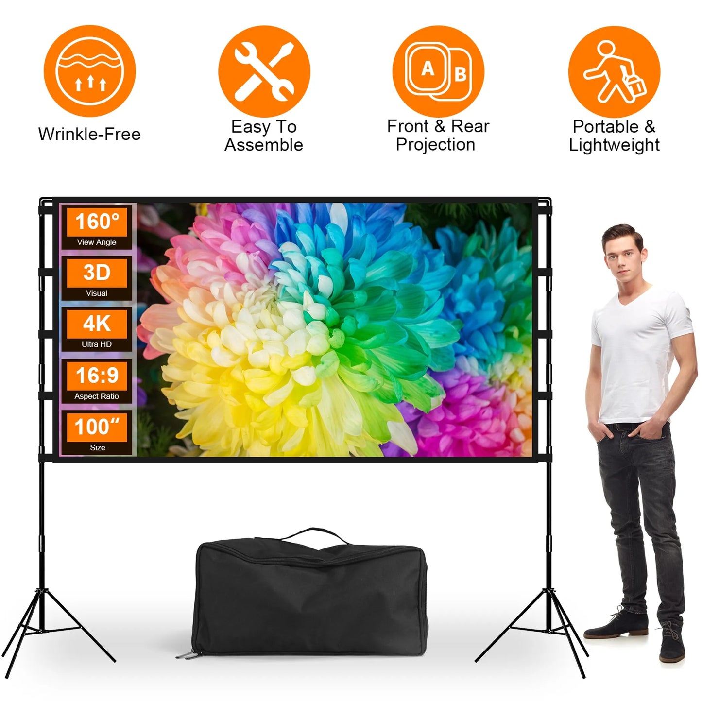 100inch Projector Screen