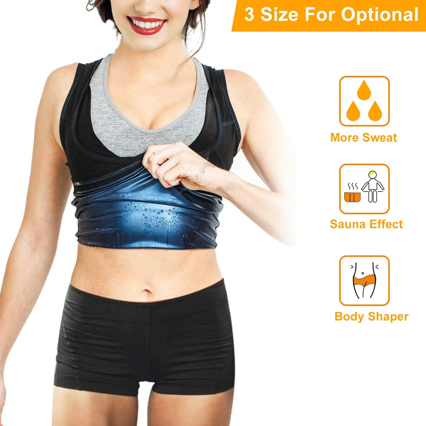 Women Sweat Vest Waist Trainer Shaper