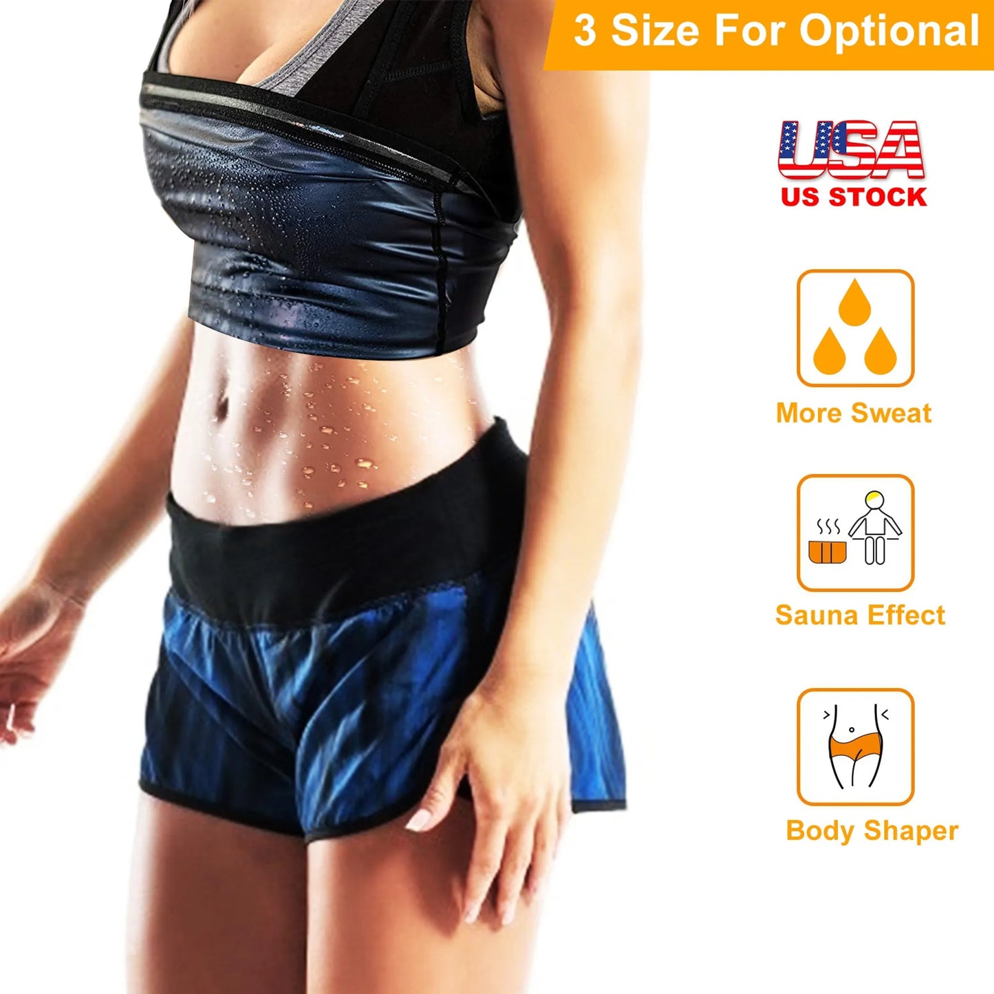 Women Sweat Vest Waist Trainer Shaper