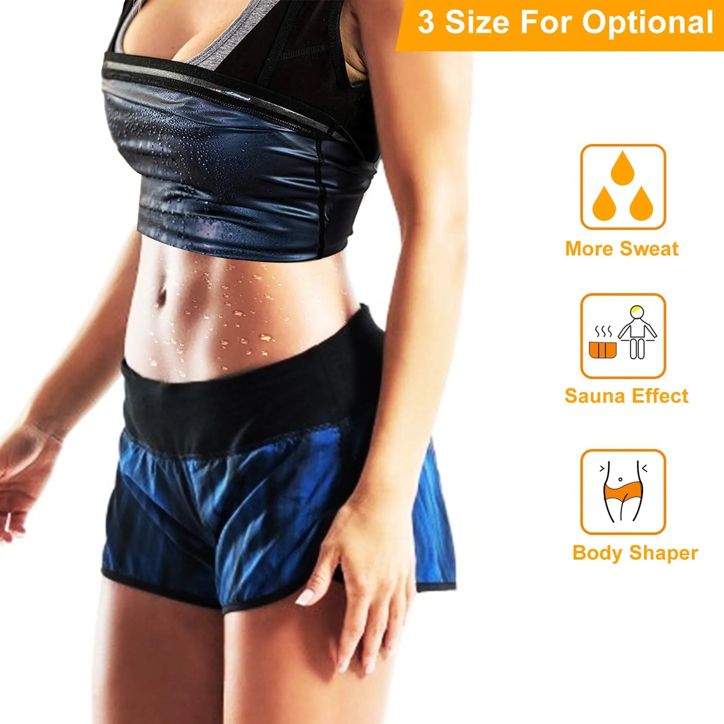 Women Sweat Vest Waist Trainer Shaper