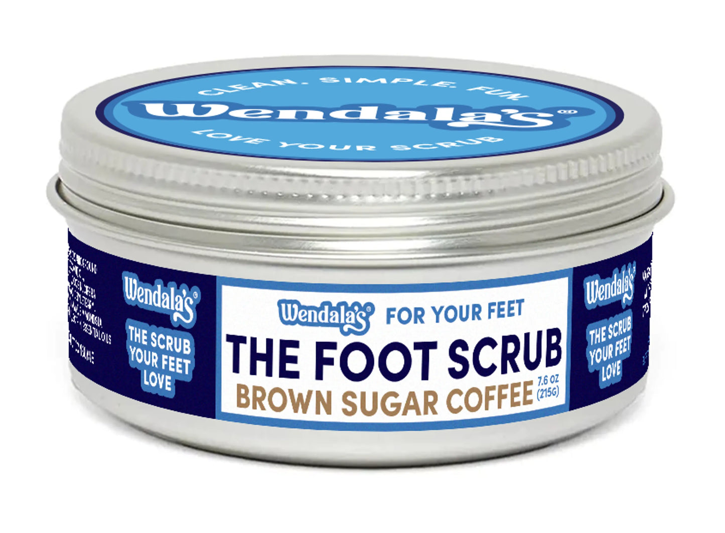 Foot Scrub- Coffee Brown Sugar Vanilla