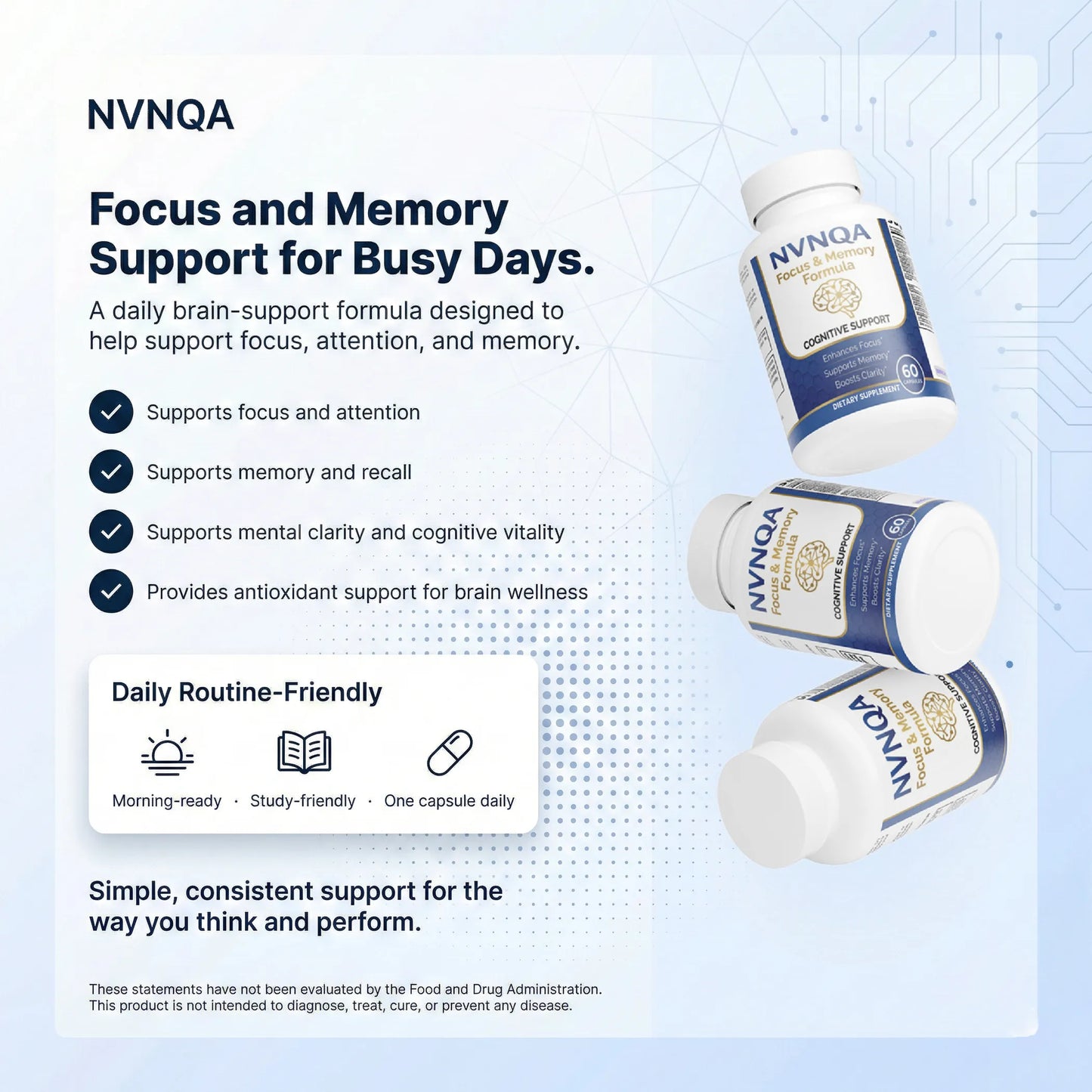 NVNQA Focus & Memory Formula