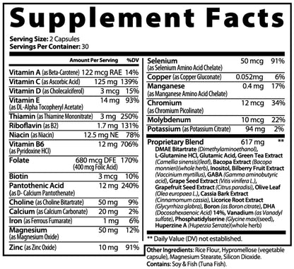 NVNQA Focus & Memory Formula