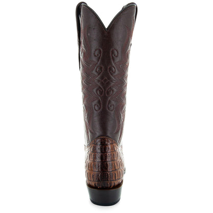Soto Boots Men's Gator Tail Print Cowboy Boots (H7006)